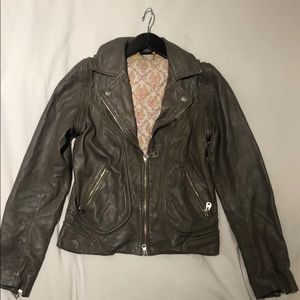 Convertible Leather Jacket